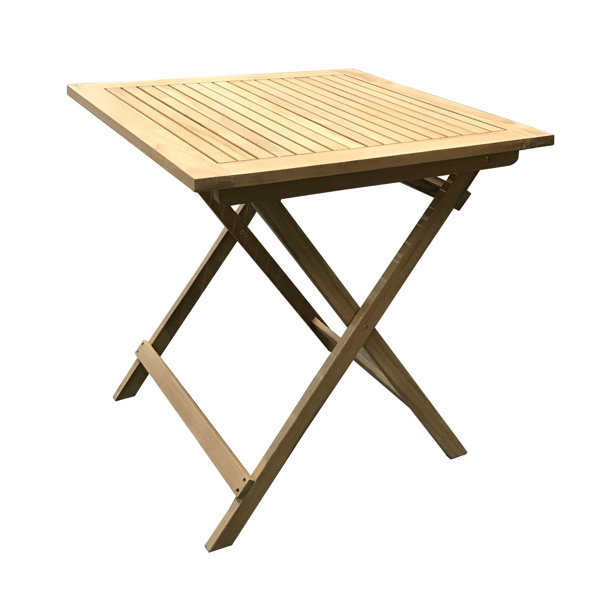 Dakota Fields Hackett Folding Wooden Bistro Table Wayfair.co.uk
